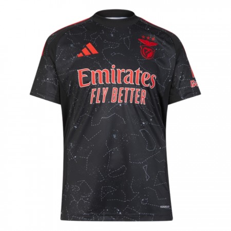 Virallinen pelipaita Benfica Lisabon Lisabon Vieras 2024-25 Lyhythihainen - Miesten Virallinen pelipaita Benfica Lisabon Lisabon Vieras 2024-25 Lyhythihainen - Miesten